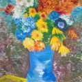 Vaso con margherite e anemoni (da Van Gogh)