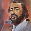 Ritratto L.Pavarotti