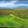 Il belvedere, Val d'Orcia - Toscana -