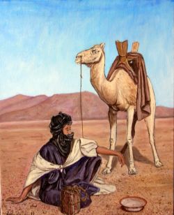 beduino in sosta