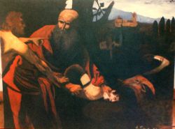 Caravaggio sacrificio di isacco