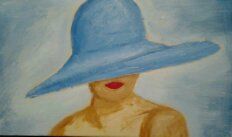 donna cappello celeste