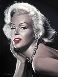 Marilyn Monroe (black and whit)