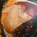 danae di Klimt, copia