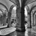 Cassino (FR) Abbazia di Montecassino: Portici dell'Archivio