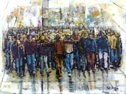 solidarity of the peoples, 2011, No. 2503 - sold, location Taranto city (Italy)