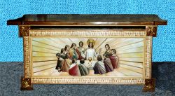 opera n.77Anno 1999. Altare donato alla Parrocchia Maria SS Madre della Chiesa Siracusa