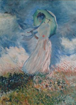 Donna con ombrello - Monet