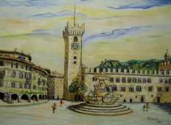 Piazza duomo  Trento