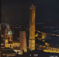 Bologna night view