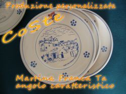 Souvenir personalizzati in ceramica