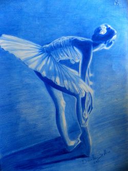 La ballerina blu