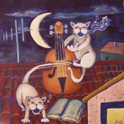I tetti: gatti, violini abbaini