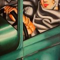 Tamara De Lempicka-Autoritratto sulla Bugatti
