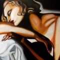 Tamara De Lempicka-La Dormiente
