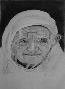 old indian woman