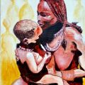 Un bacio per il piccolo Himba