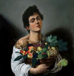 Ragazzo con Canestra di Frutta (Copia da Caravaggio)