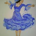 Flamenco blu