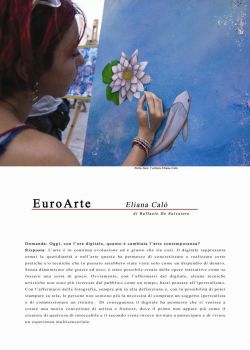 Intervista Pubblicata su Rivista EuroArte Mar-Apr 2018
