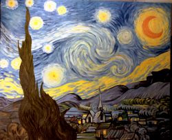 Notte stellata (da Van Gogh)