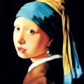 Ragazza con orecchino di perla ( Vermeer)