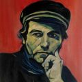 Ritratto del giornalista e attivista in Palestina Vittorio Arrigoni