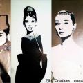 Le nostre Audrey Hepburn - Collage di foto alle opere