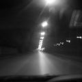 Blurred night cityscape