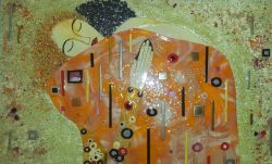 omaggio a Klimt L'abbraccio