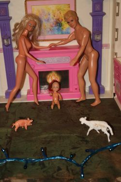 la capanna chiusa di Barbie & Ken