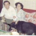 Fred Angel e sua moglie Ale (Ciampino 1979)