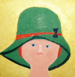 2- Elena con cappello verde
