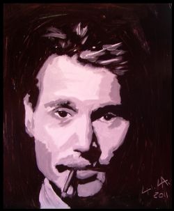 Johnny Deep's portrait