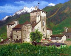 CAT. 505/16	" Castello Sarriod de La Tour  in Valle d'Aosta "	