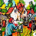 "Van Gogh dipinge a Auvers-sur-Oise"