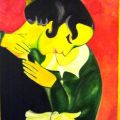 Gli Amanti in rosa di Chagall