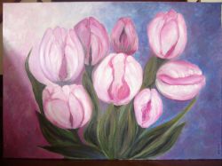 Tulipani in rosa
