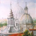Tre cupole a Roma