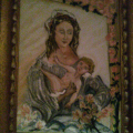 "Madonna con il Bambinello nel roseto"