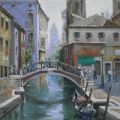 un canale di venezia
