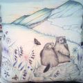 Cuscino marmotte