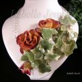 Composizioni floreali da indossare, fiori secchi. Dry flowers , preserve flower in epoxy resin
