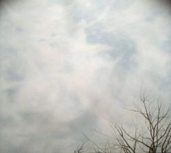 Nubi in un giorno d'inverno