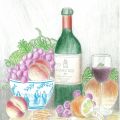 106) Vino e frutta 