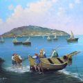 Pescatori alla deriva( Isola di Cirella)