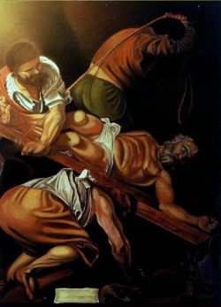 La Crocifissione di San Pietro-Caravaggio
