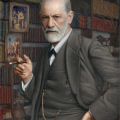 Ritratto di Sigmund Freud