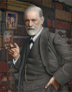 Ritratto di Sigmund Freud