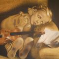 Bambina col violino